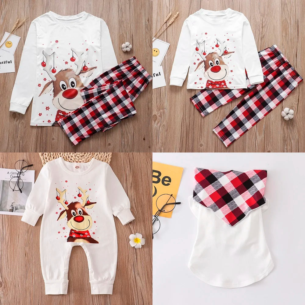 Deer Print Pyjama Set